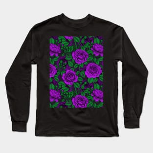 Purple roses Long Sleeve T-Shirt